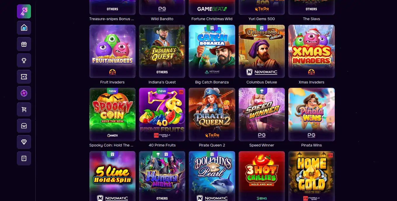 Spin City casino фриспины